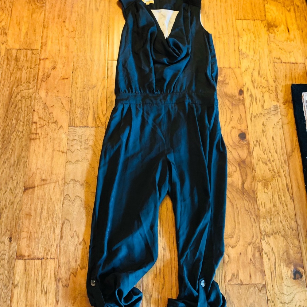 100% silk romper